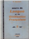 Cours de la langue et de la civilisation françaises