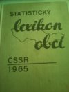 Statistický lexikon obcí ČSSR 1965