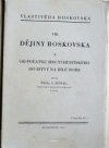 Dějiny Boskovska.