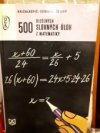 500 Riešených slovných úloh z matematiky