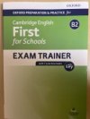 Oxford Preparation & Practice for Cambridge English First for Schools Exam Trainer Student´s Book Pack with Key