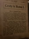 Cesty k Bohu I.