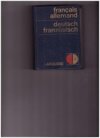 Dictionnaire francais-allemand et allemand-francais