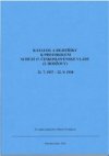 Katalog a rejstříky k protokolům schůzí 17. československé vlády (3. Hodžovy)