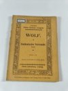 Wolf No. 206., Italienische Serenade Gdur