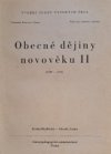 Obecné dějiny novověku