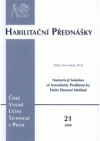 Numerical solution of aeroelastic problems by finite element method