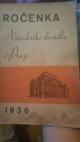 Ročenka Národního divadla v Praze 1936