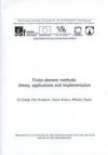 Finite element methods: theory, applications and implementation