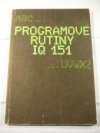 Programové rutiny IQ 151