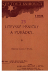 Litevské písničky a pohádky