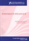 Podnikové finance B