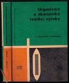 Organizace a ekonomika textilní výroby