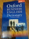 Oxford business english dictionary