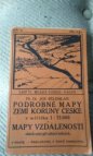 Podrobné mapy zemí koruny České v měřítku 1:75.000 a mapy vzdáleností všech míst při silnici ležících.