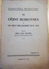 Dějiny Boskovska.