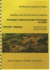 Knowledge in Telecommunication Technologies and Optics