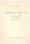 Příprava žáků ZŠ [základní škola] k přijímacím zkouškám z matematiky na školy 2. cyklu