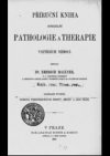 Příruční kniha specielní pathologie a therapie vnitřních nemocí.