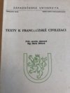 Texty k francouzské civilizaci