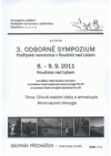 3. odborné sympozium Podřipské nemocnice v Roudnici nad Labem