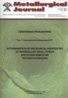 Determination of Mechanical Properties of Materials by Small Punch and Other Miniature Testing Techniques