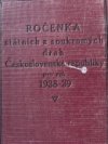 Ročenka státních a soukromých drah Československé republiky pro rok 1938 - 39