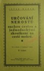 Určování nerostů suchou cestou a jednoduchými zkouškami na cestě mokré