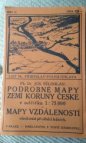 Podrobné mapy zemí koruny České v měřítku 1:75.000 a mapy vzdáleností všech míst při silnici ležících. 