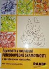 Činnosti k rozvíjení přírodovědné gramotnosti