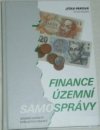 Finance územní samosprávy