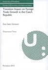 Transition impact on foreign trade growth in the Czech Republic