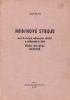 Hodinové stroje pro 2. ročník odborných učilišť a učňovských škol