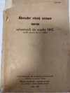 Abecední věcný seznam norem zařazených do svazků NHZ [Norem hutních závodů] (podle stavu ku dni 1.1.1960)