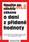 Naučte se rychle novelu zákona o dani z přidané hodnoty