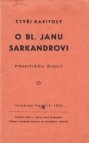 Čtyři kapitoly o bl. Janu Sarkandrovi