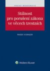 Stížnost pro porušení zákona ve věcech trestních