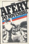 Aféry po novembri