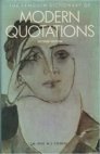 Dictionary Of Modern Quotations