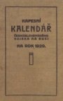 Kapesní kalendář Československého vojska na Rusi