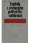 Kapitoly z pedadagogiky politického vzdělávání