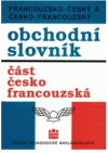 Francouzsko-český a česko-francouzský obchodní slovník