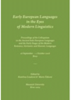 Early European Languages in the Eyes of Modern Linguistics