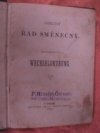 Řád směnečný Allgemeine Wechselordnung 1850