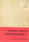 Požadování a hodnocení biochemických vyšetření