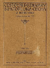 Cestovní poznámky Svatopluka Čecha z roku 1889