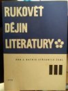 Rukověť dějin literatury pro 3. ročník středních škol