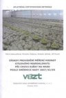 Zásady provádění měření hodnot stájového mikroklimatu při chovu kuřat na maso podle směrnice rady 2007/43/ES