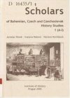 Scholars of Bohemian, Czech and Czechoslovak history studies
