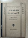 Literární rukověť k čítance pro pátou třídu českých středních škol